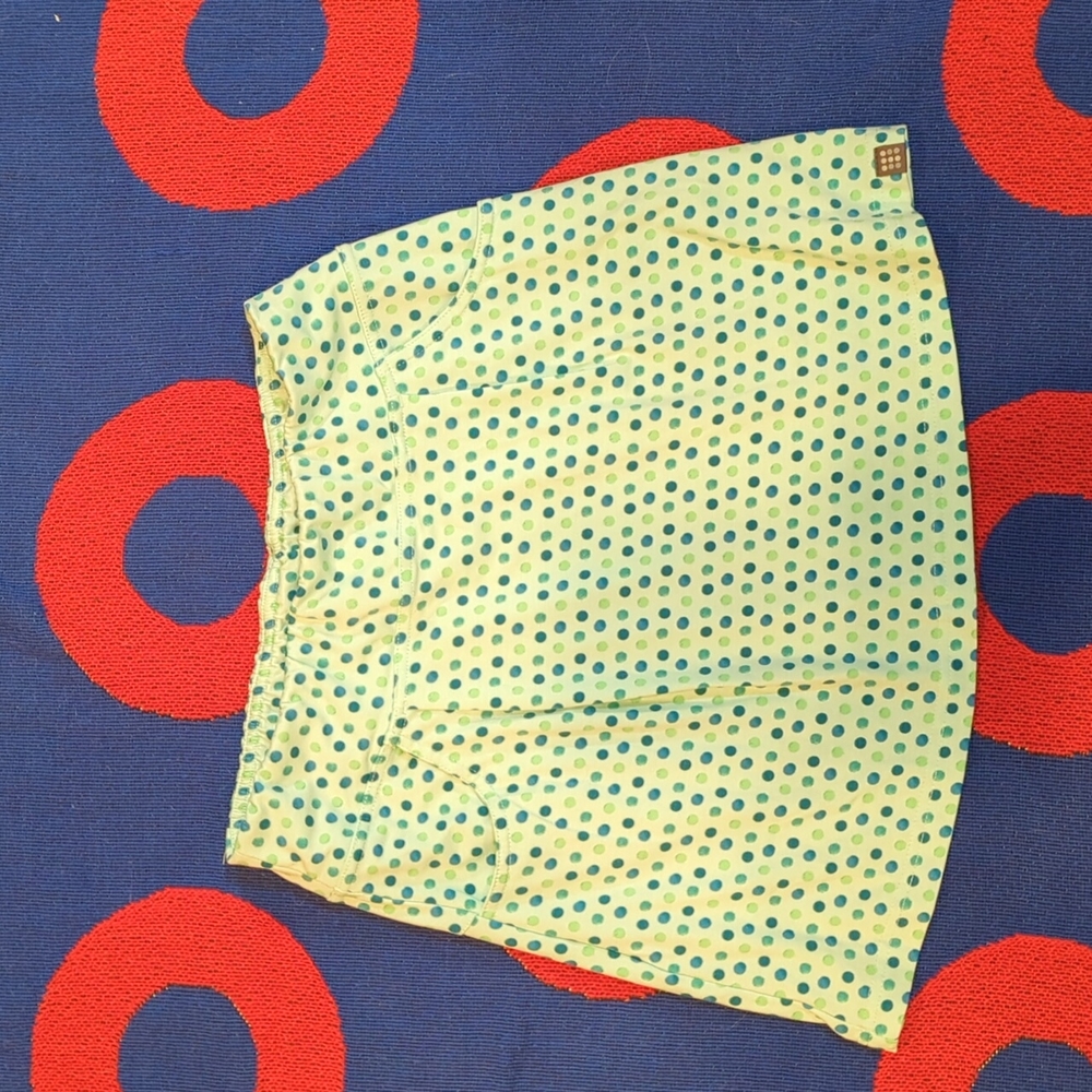 Title Nine Mint Polka Dot Active Skirt